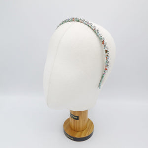 VeryShine Hair Accessories rhinestone floral wrap headband