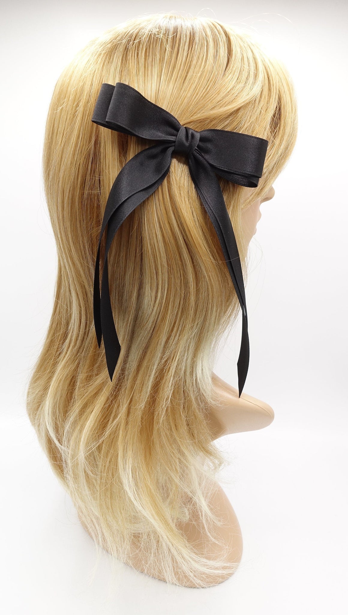 VeryShine Hair Accessories satin hair bow basic hair bow for women