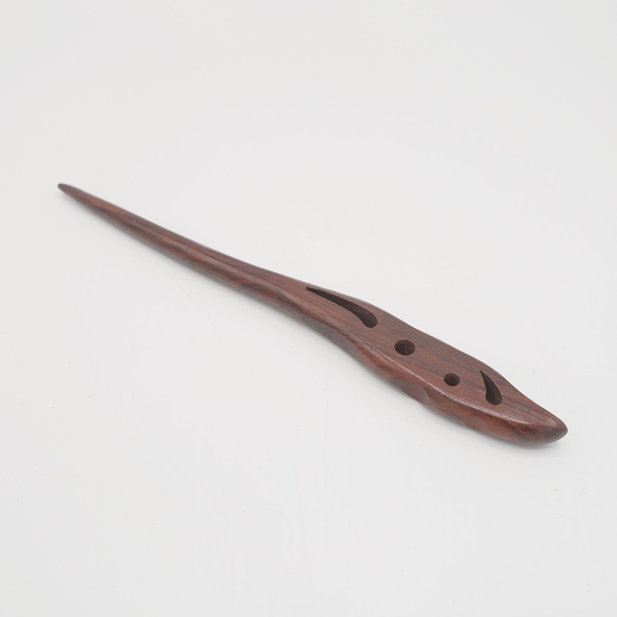 VeryShine Hair Stick/Fork Fish wood carved motif hair stick