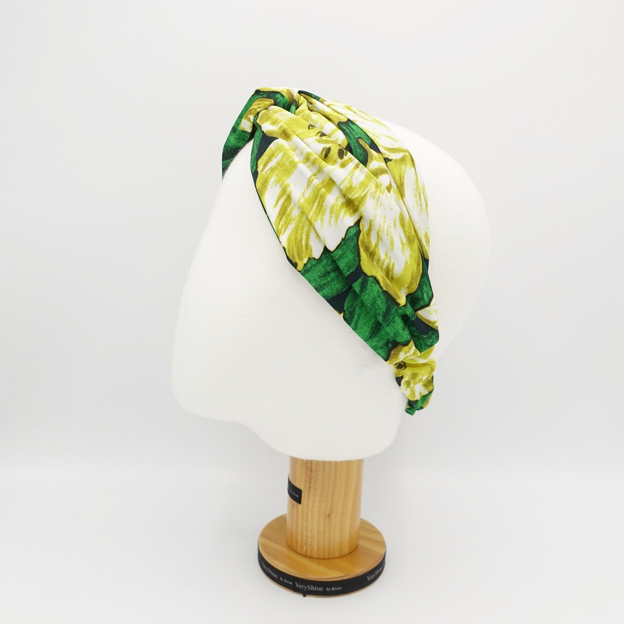 VeryShine hairband/headband floral cross turban headband flower print hairband women