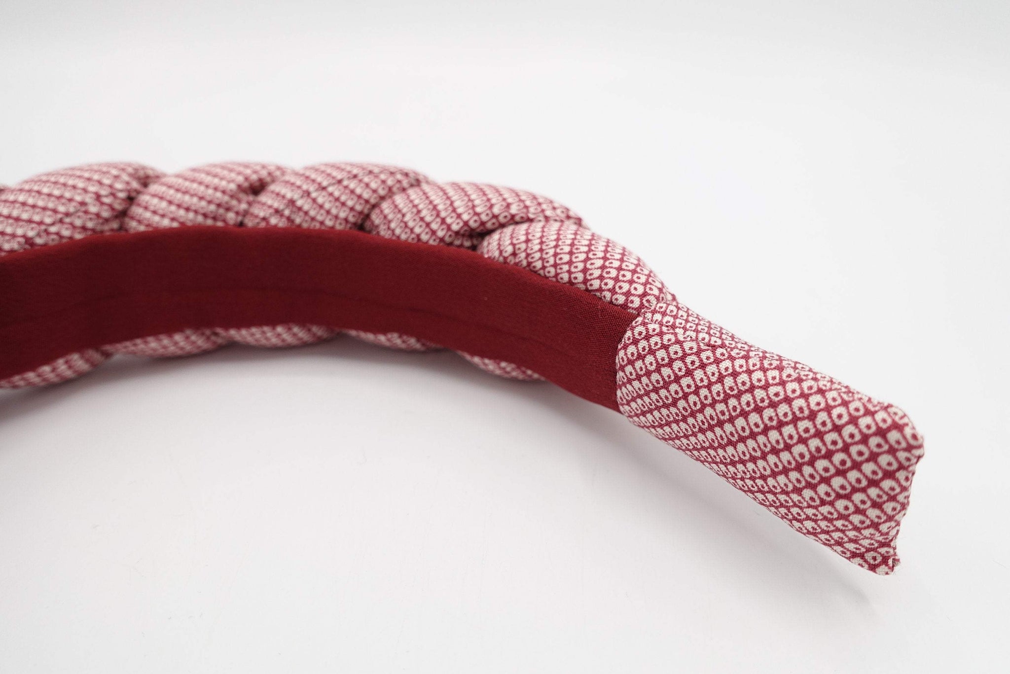 VeryShine hairband/headband silk braided headband repeat pattern padded hair accessory for women-VS202108