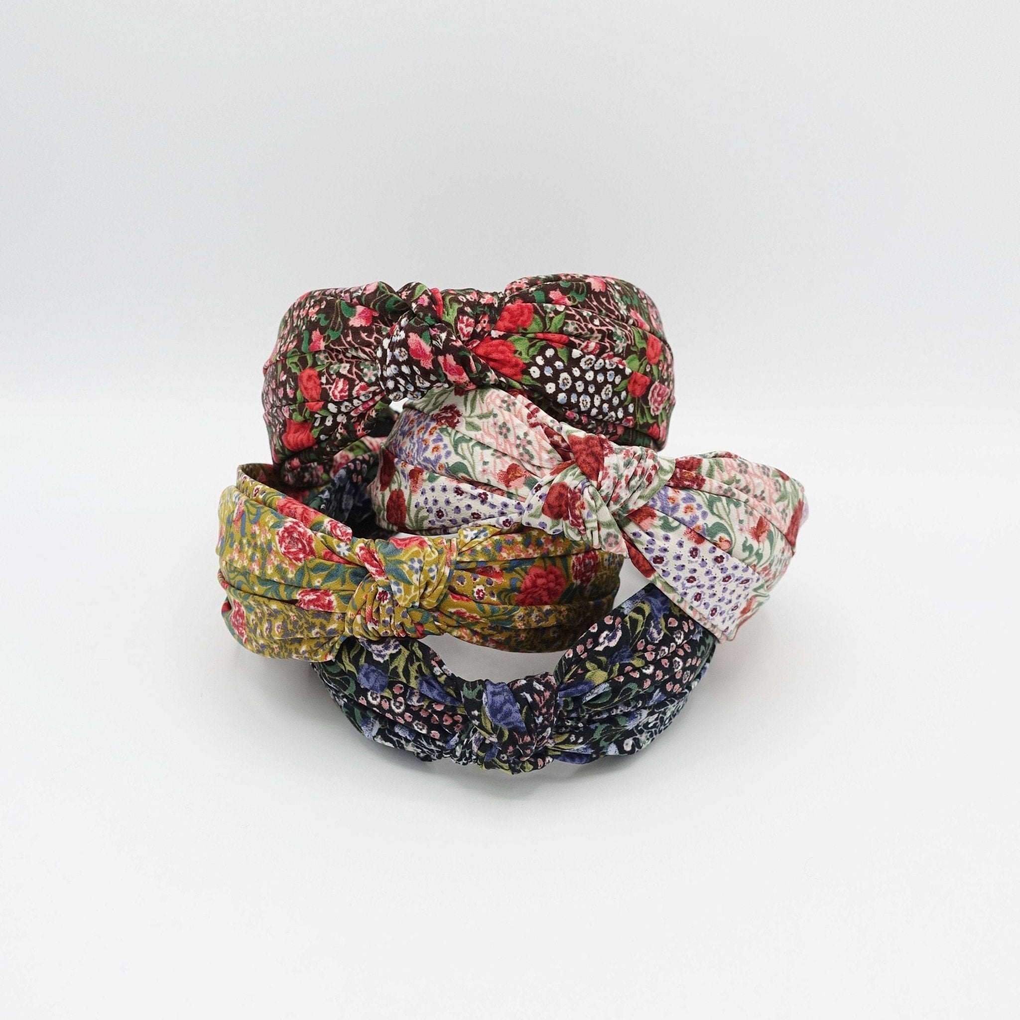VeryShine hairband/headband tiny floral headband colorful top knot hairband for women