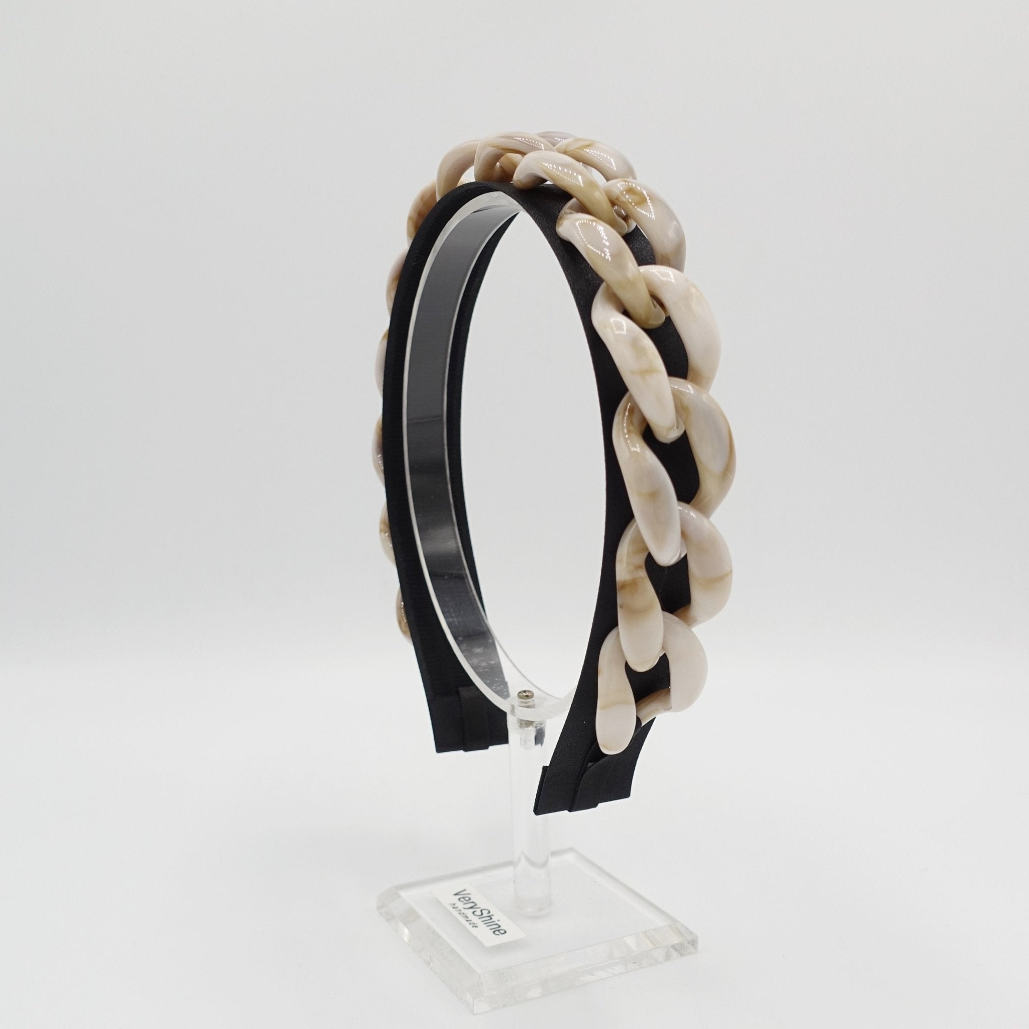 VeryShine Headband acrylic chain embellished headband stylish hairband for women