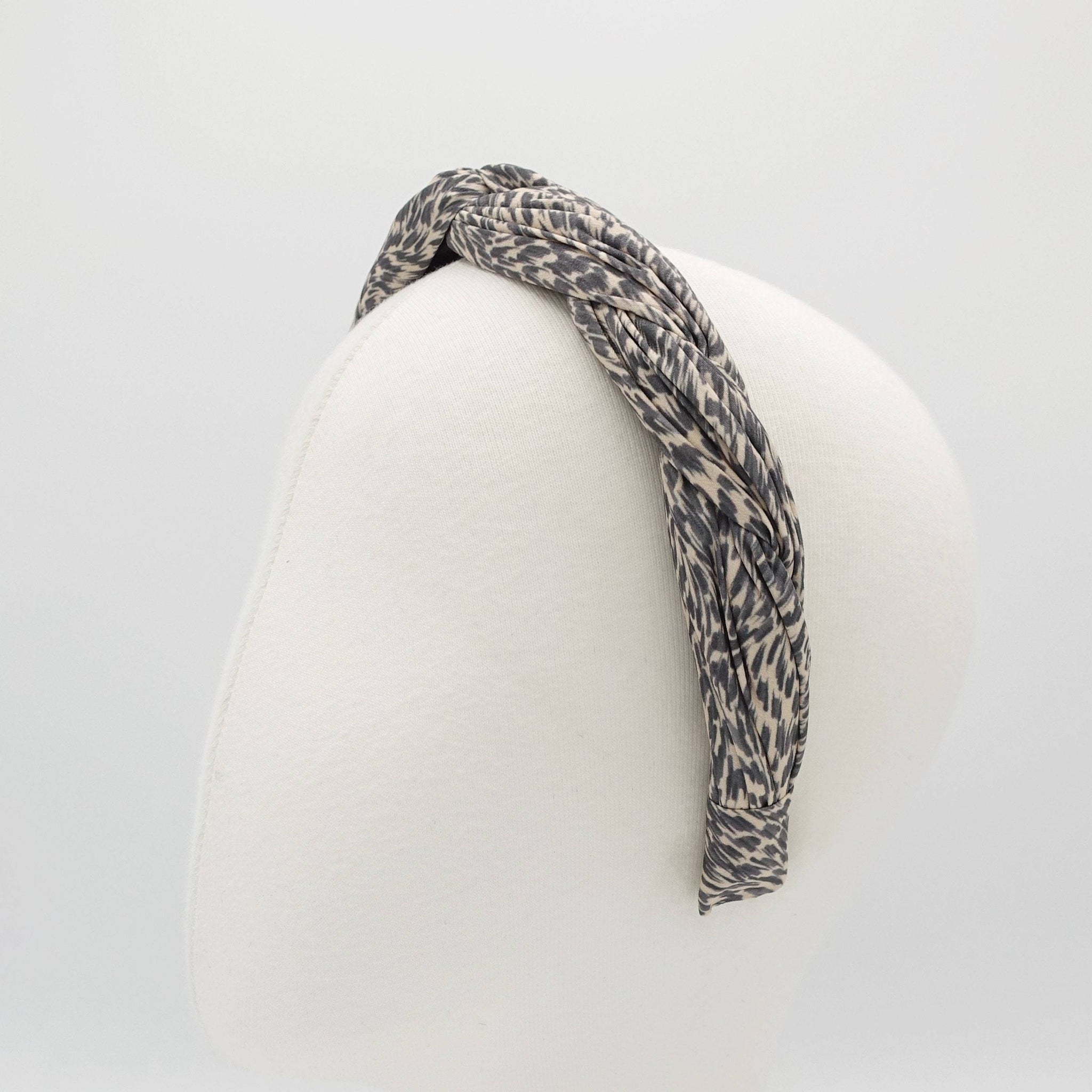 VeryShine Headband animal print cross headband casual hair accessory for women