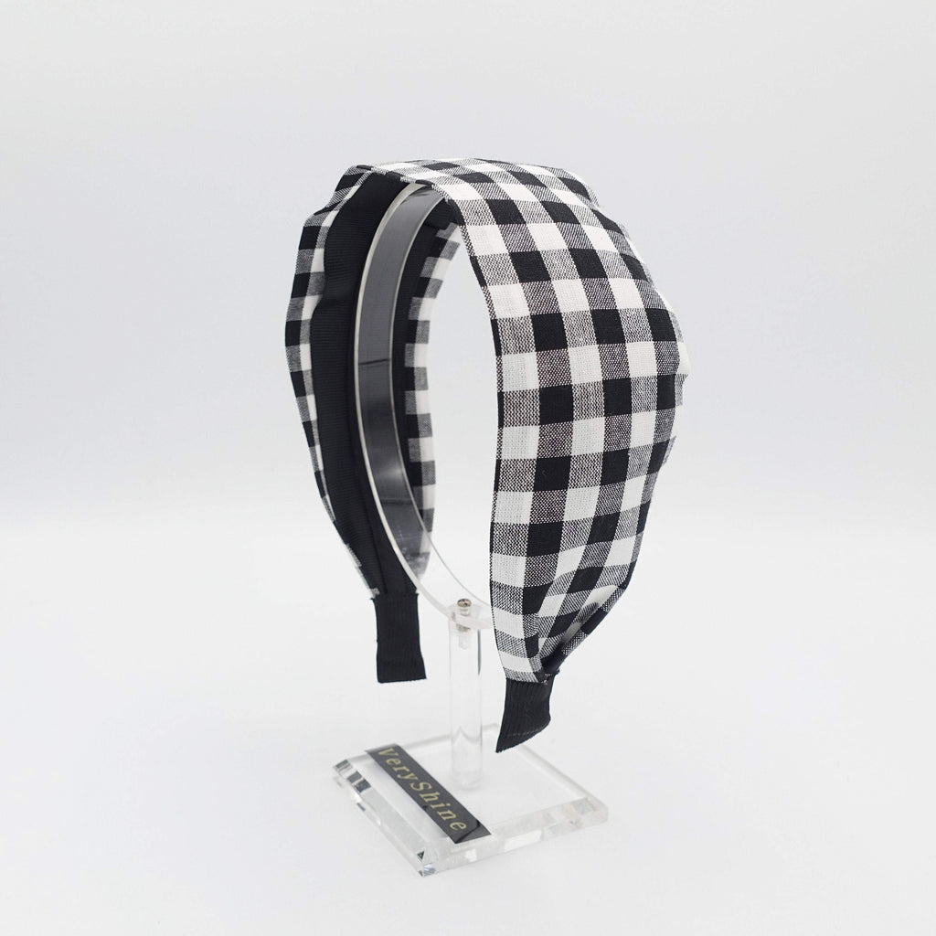 Lele Sadoughi Black and White Checkered Hair Accessory Lele Sadoughi Mini Polka Dot Claw Clip | Shopbop main image 4