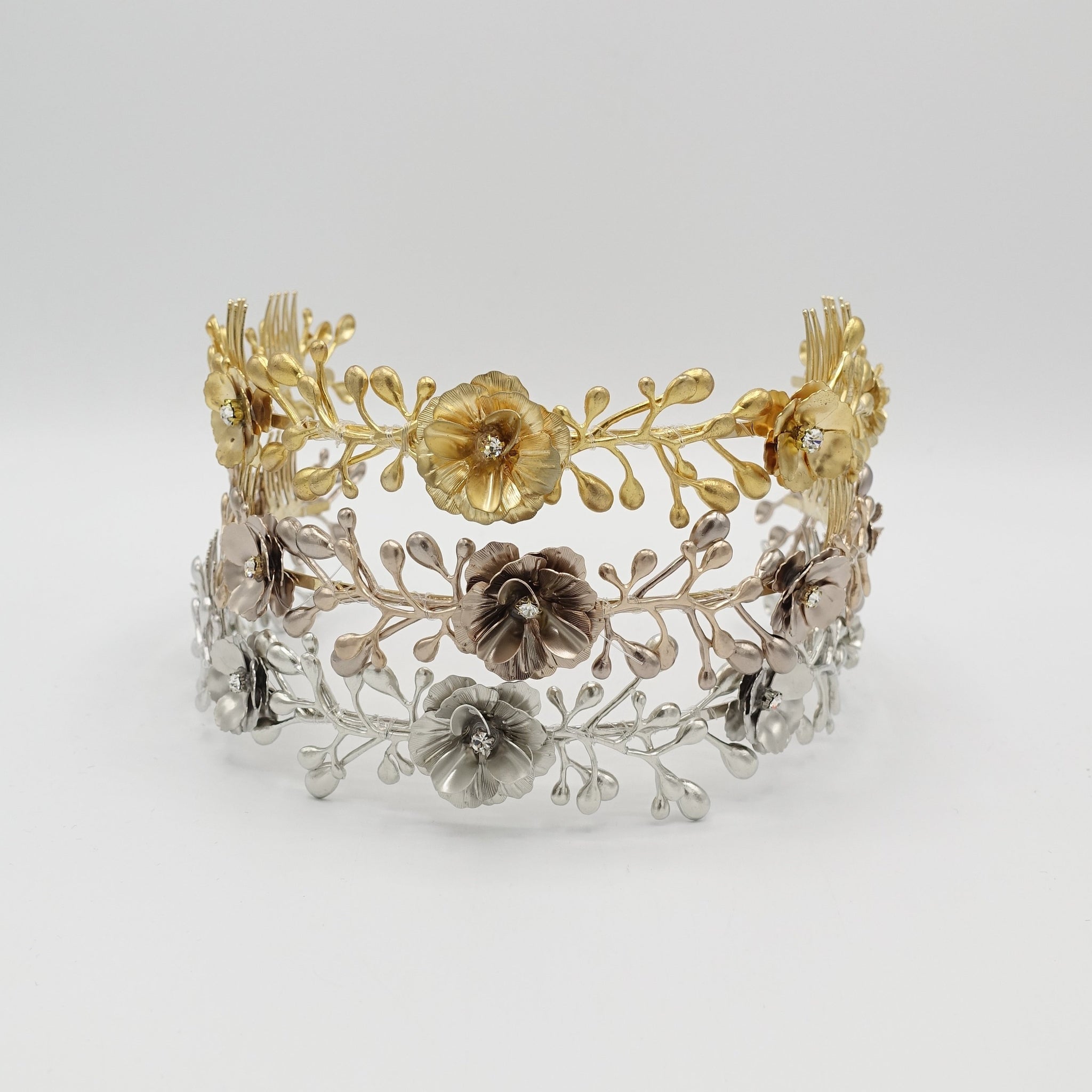VeryShine Headband bridal tiara headband flower branch wedding hairband for brides