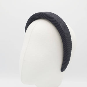 VeryShine Headband corduroy padded headband ribbed hairband for women