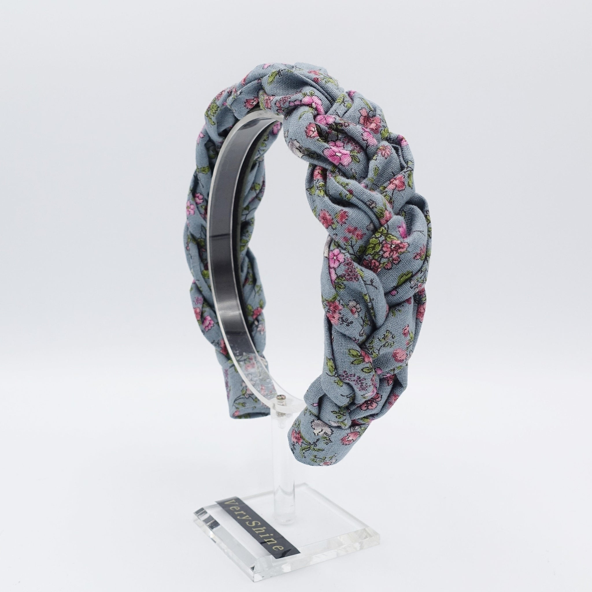 VeryShine Headband floral braided headband dawn flowers cotton floral hairband for women
