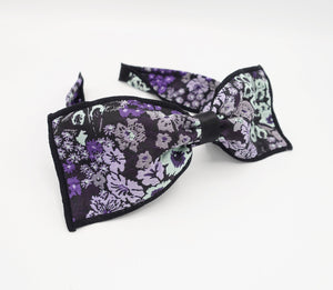 VeryShine Headband floral jacquard bow headband flower hairband for women