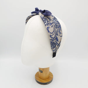 VeryShine Headband paisley bow knot headband floral hair accessory for women
