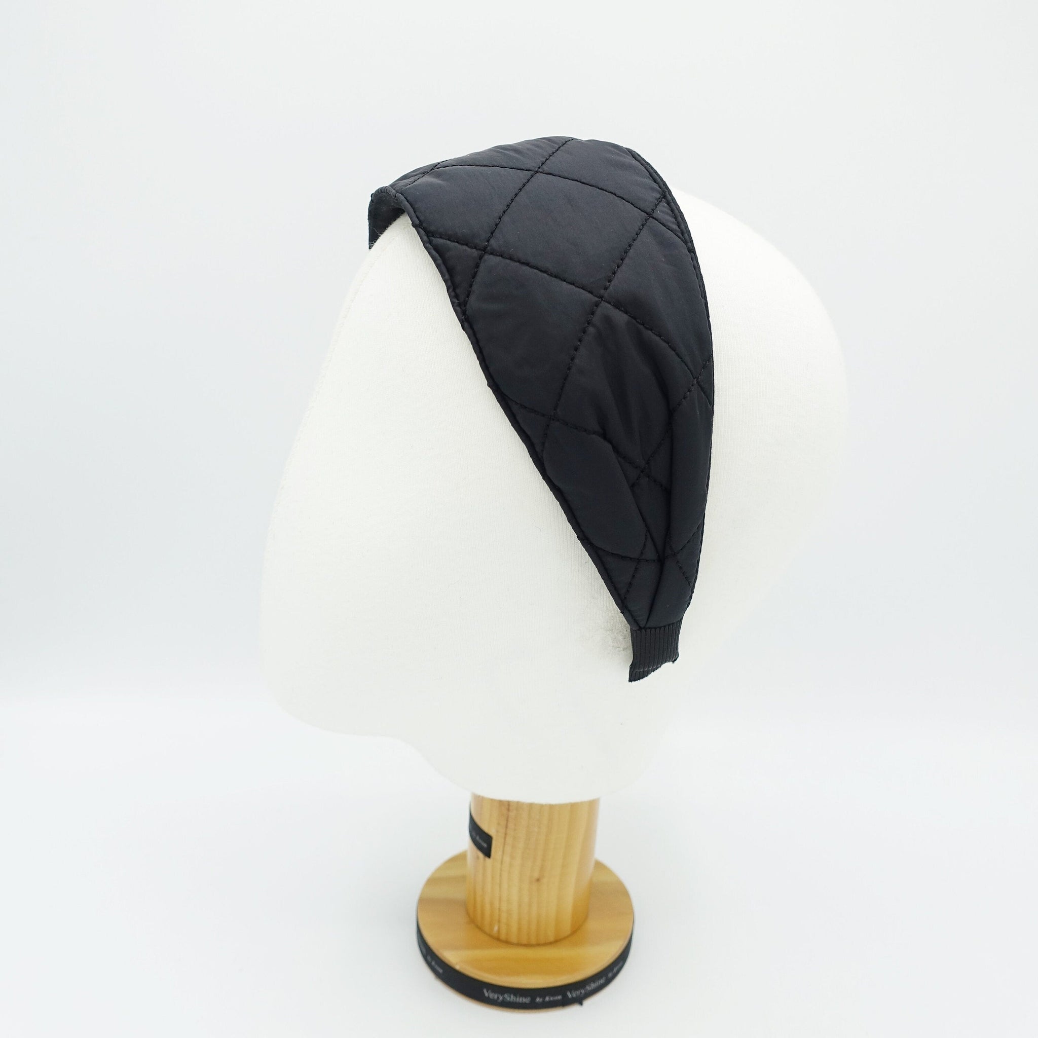 VeryShine Headband quilted headband padding headband flat style Fall Winter hair accessory for women