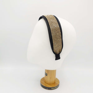 VeryShine Headband rhinestone headband hotfix flat hairband bling hair accessory for women