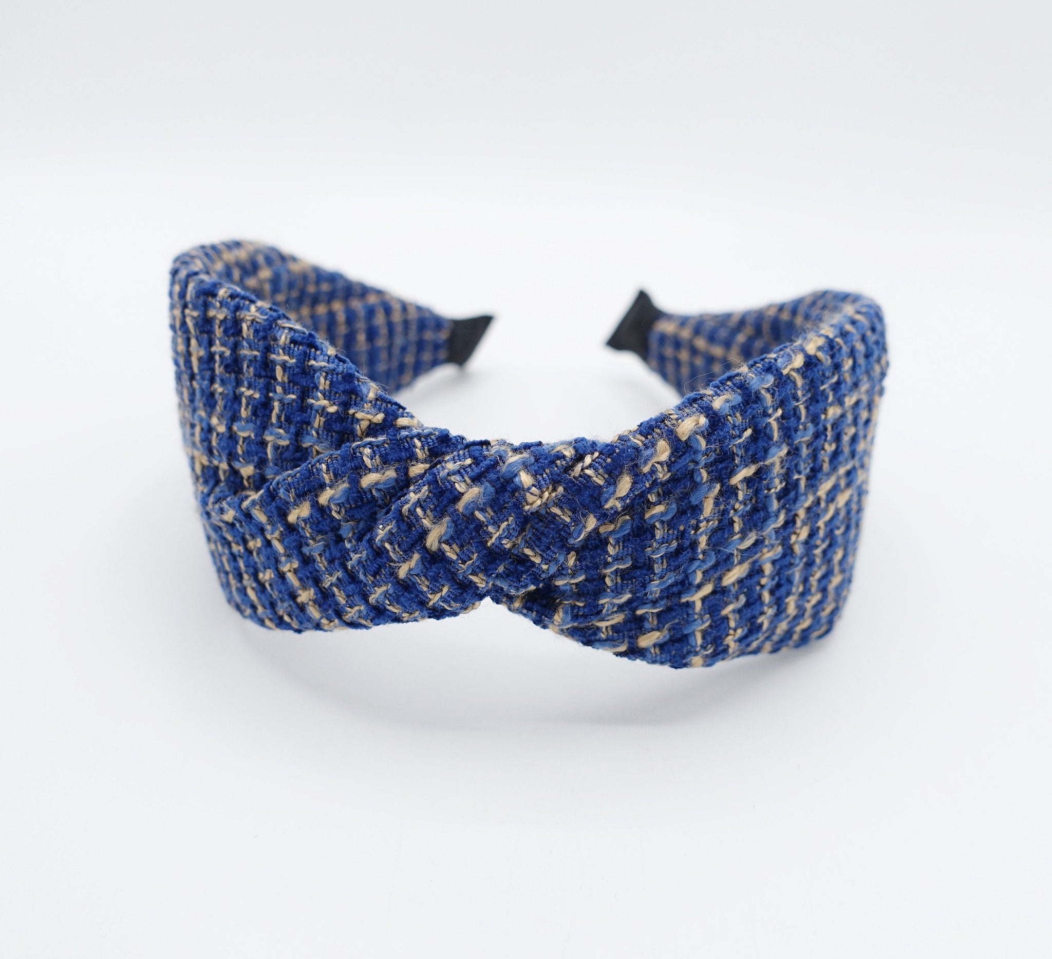VeryShine Headband tweed waffle pattern headband twist hairband Fall Winter stylish hair accessory for women