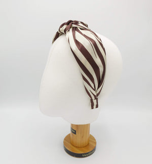 VeryShine Headband zebra top knot headband animal print hairband for women