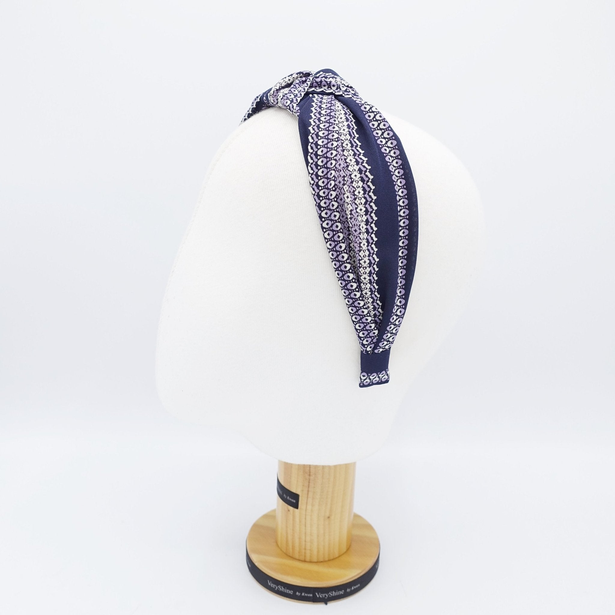 VeryShine Headbands & Turbans pattern stripe knotted headband thin chiffon hair accessory for woman