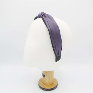 VeryShine Headbands & Turbans satin knot headband double color medium hairband for women