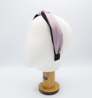VeryShine Headbands & Turbans satin knot headband double color medium hairband for women
