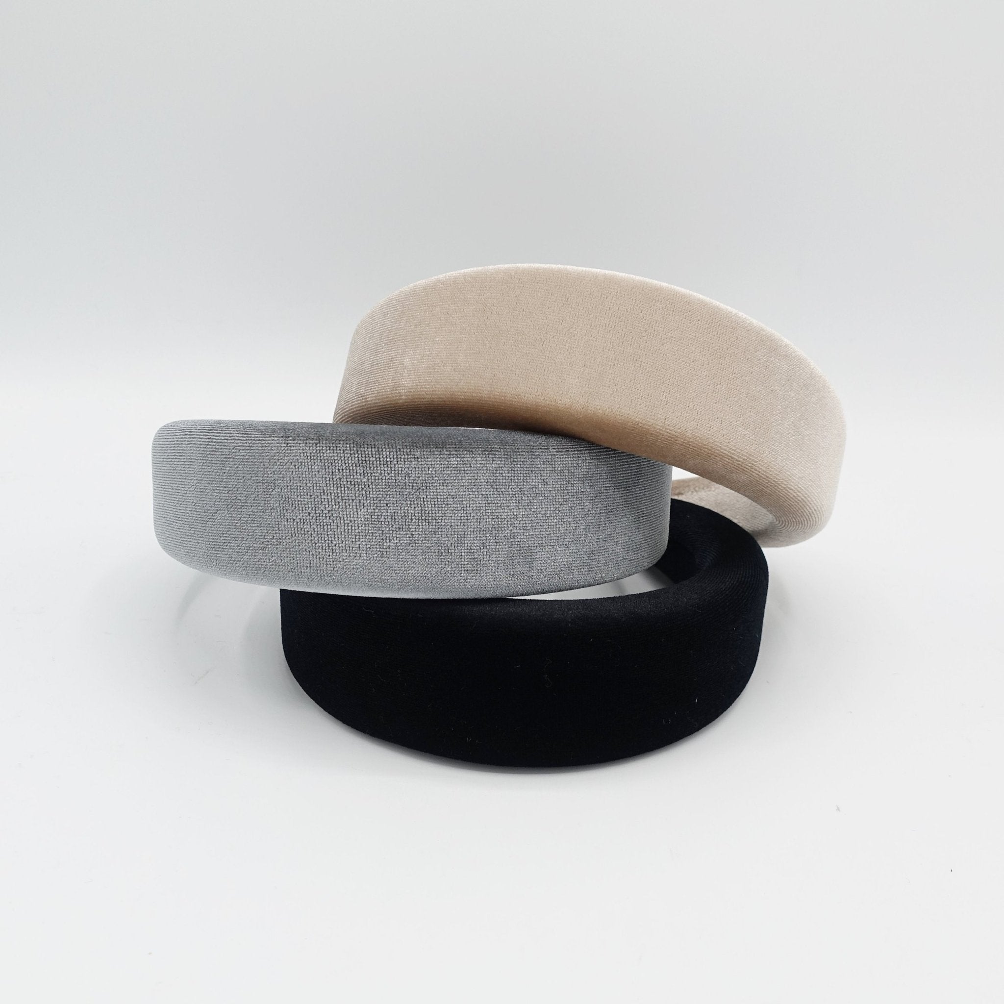 VeryShine highly padded velvet headband trendy simple hairband hair accessory for women