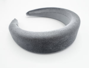 VeryShine highly padded velvet headband trendy simple hairband hair accessory for women