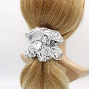 VeryShine lame scrunchies metallic hair scrunchies for women