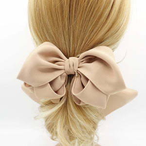 VeryShine layered volume hair bow pretty women hair barrette