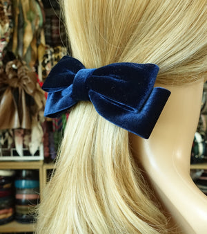 buy velvet hair bows 