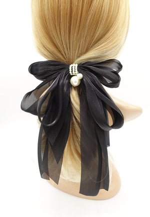 VeryShine organza multi layered hair bow feminine style hair accessory