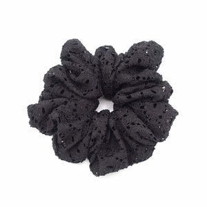 VeryShine oversized lace scrunchies big scrunchies elastic hair accessory for women