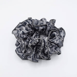 VeryShine oversized scrunchies python print scrunchies stylish hair ties for women
