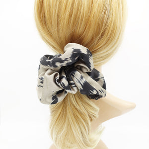 oversized stroke pattern scrunchies big scrunchies fashion hair elastic for women - veryshine.com
