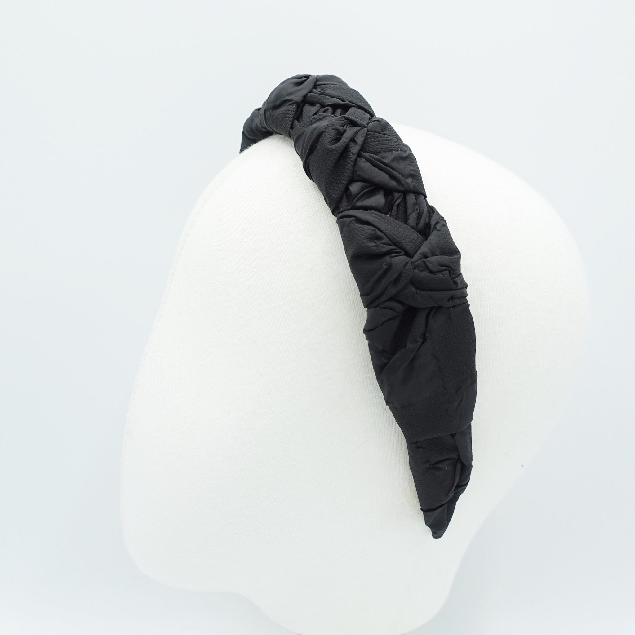 padded fabric wrapped multi top knot headband hairband women hair accessory - veryshine.com