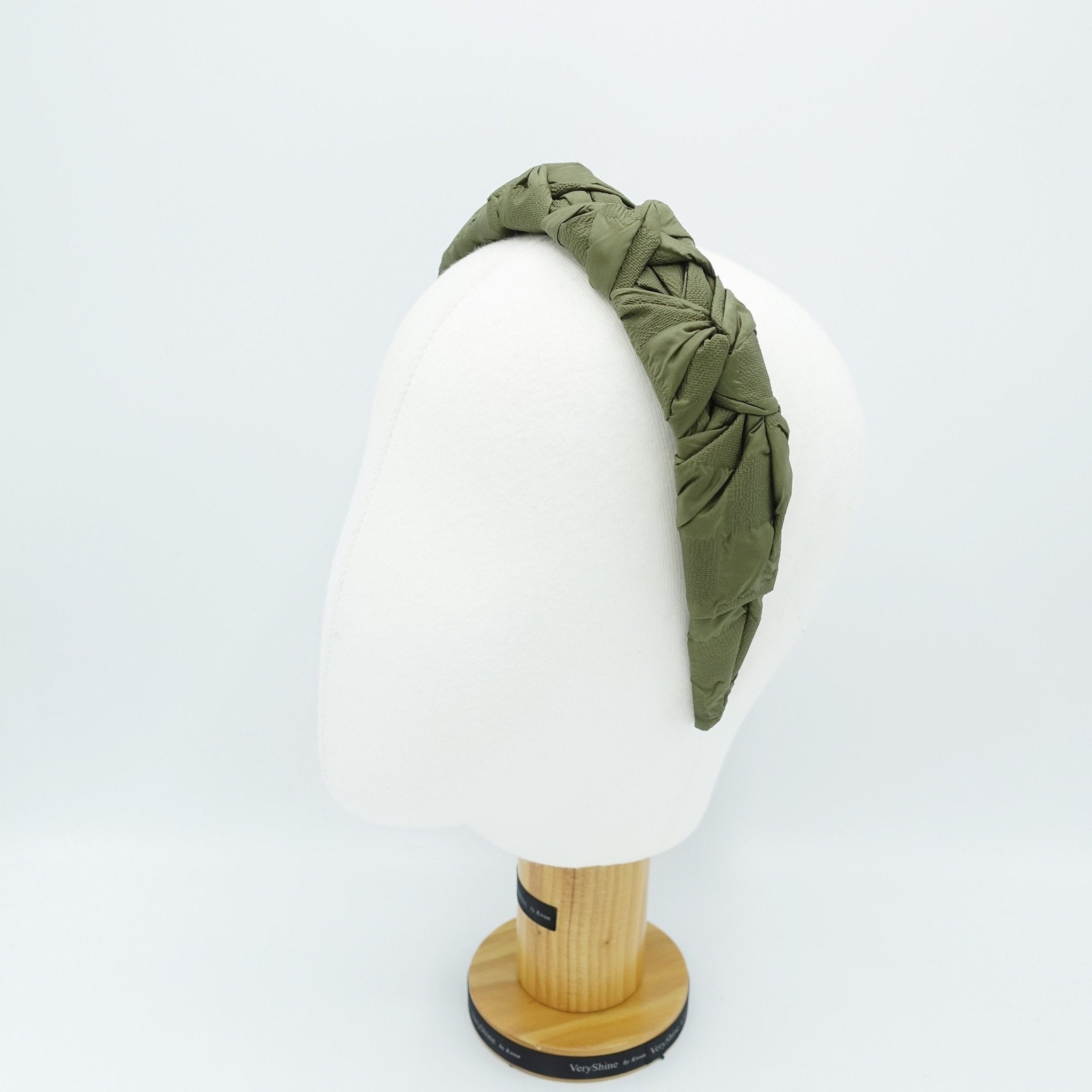 VeryShine padded fabric wrapped multi top knot headband hairband women hair accessory
