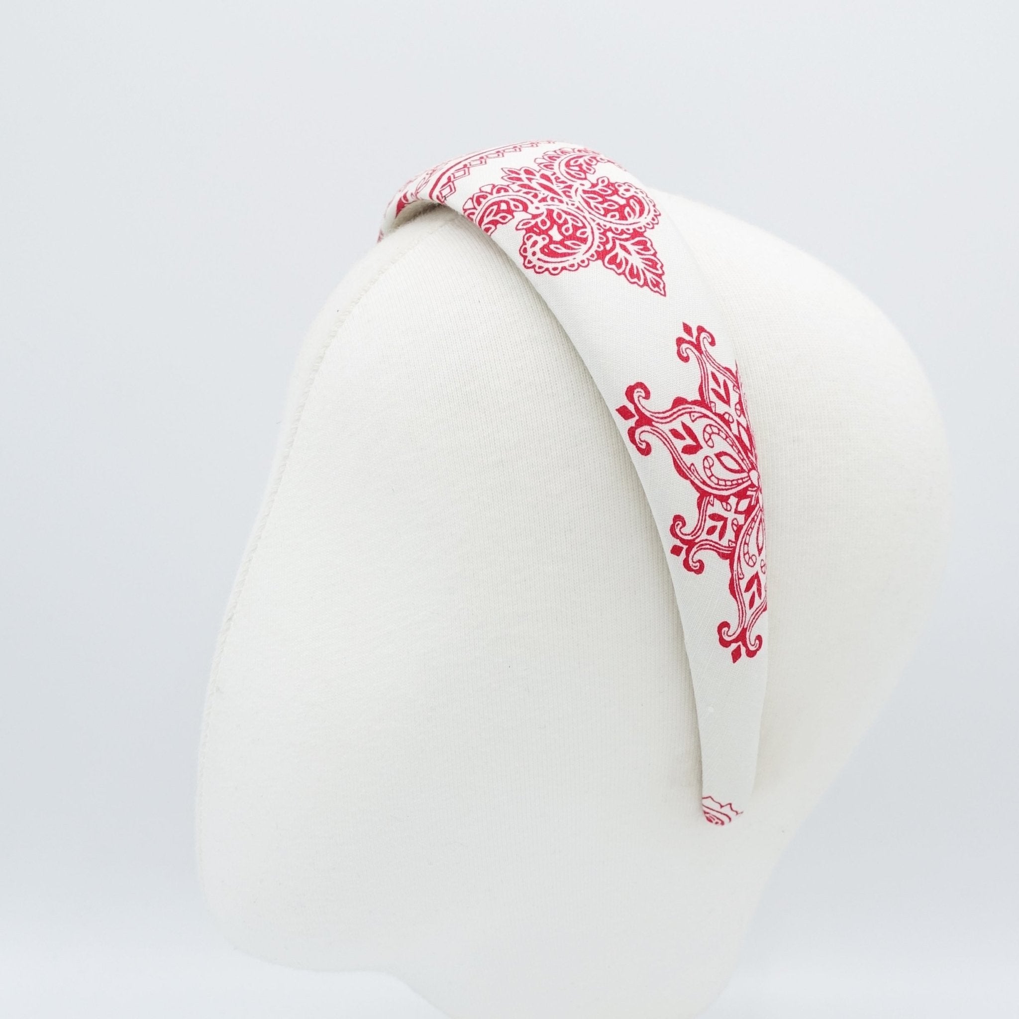 VeryShine paisley print padded headband for women