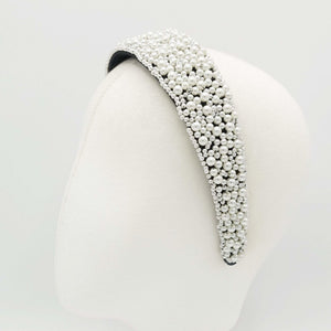 VeryShine pearl beaded headband