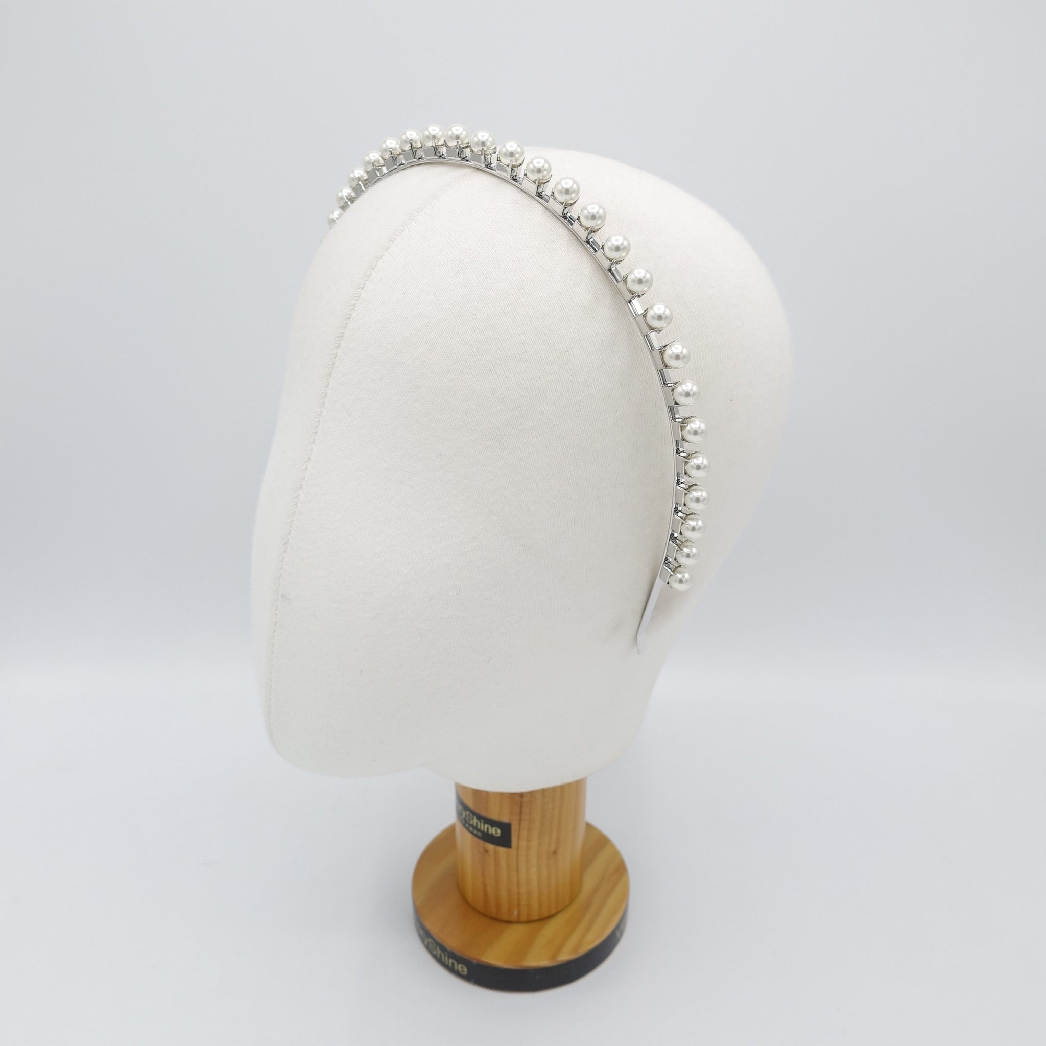 VeryShine pearl bump headband
