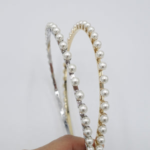 VeryShine pearl bump headband