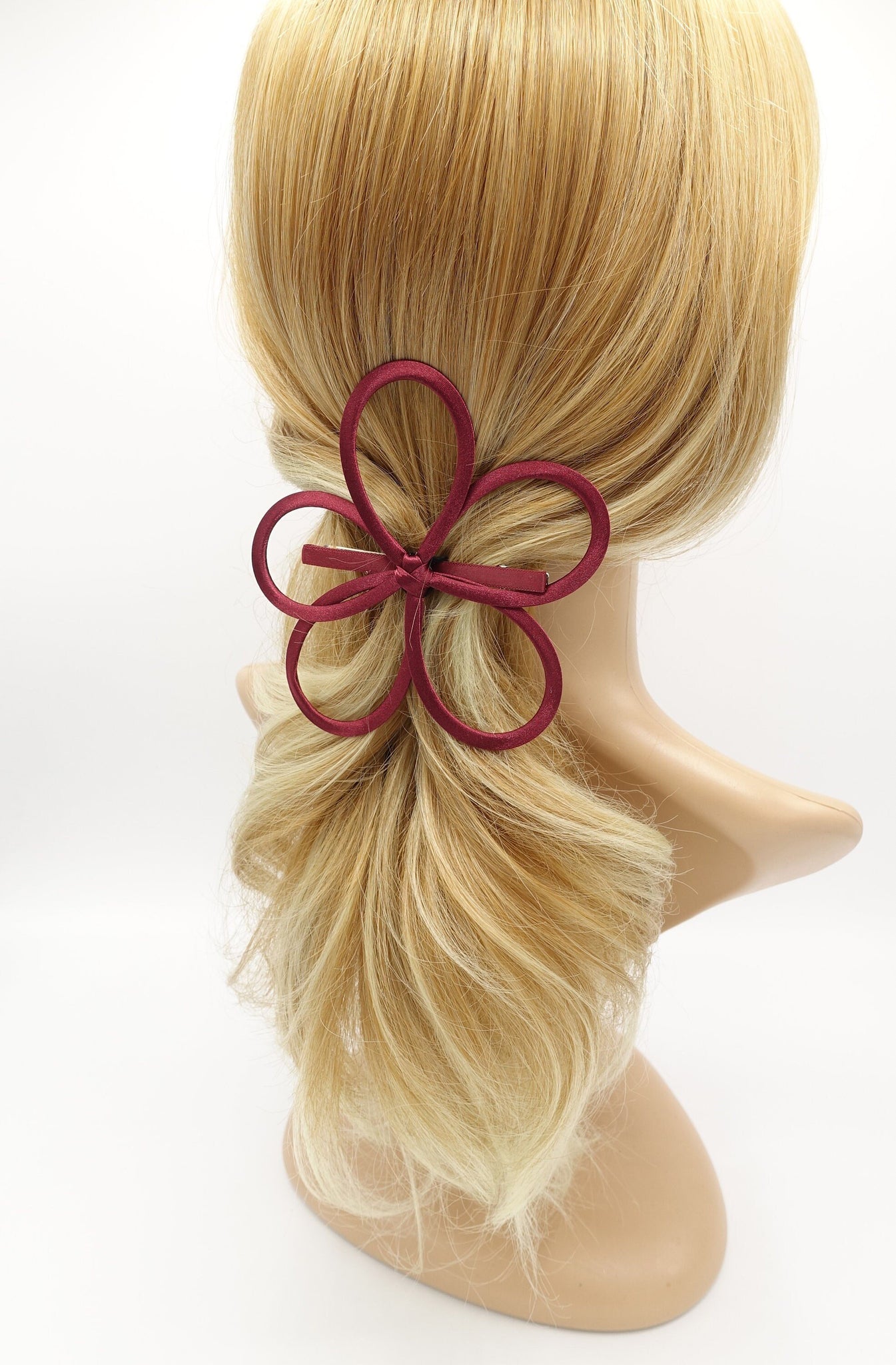 VeryShine petal hair clip wired flower hair accessory for women