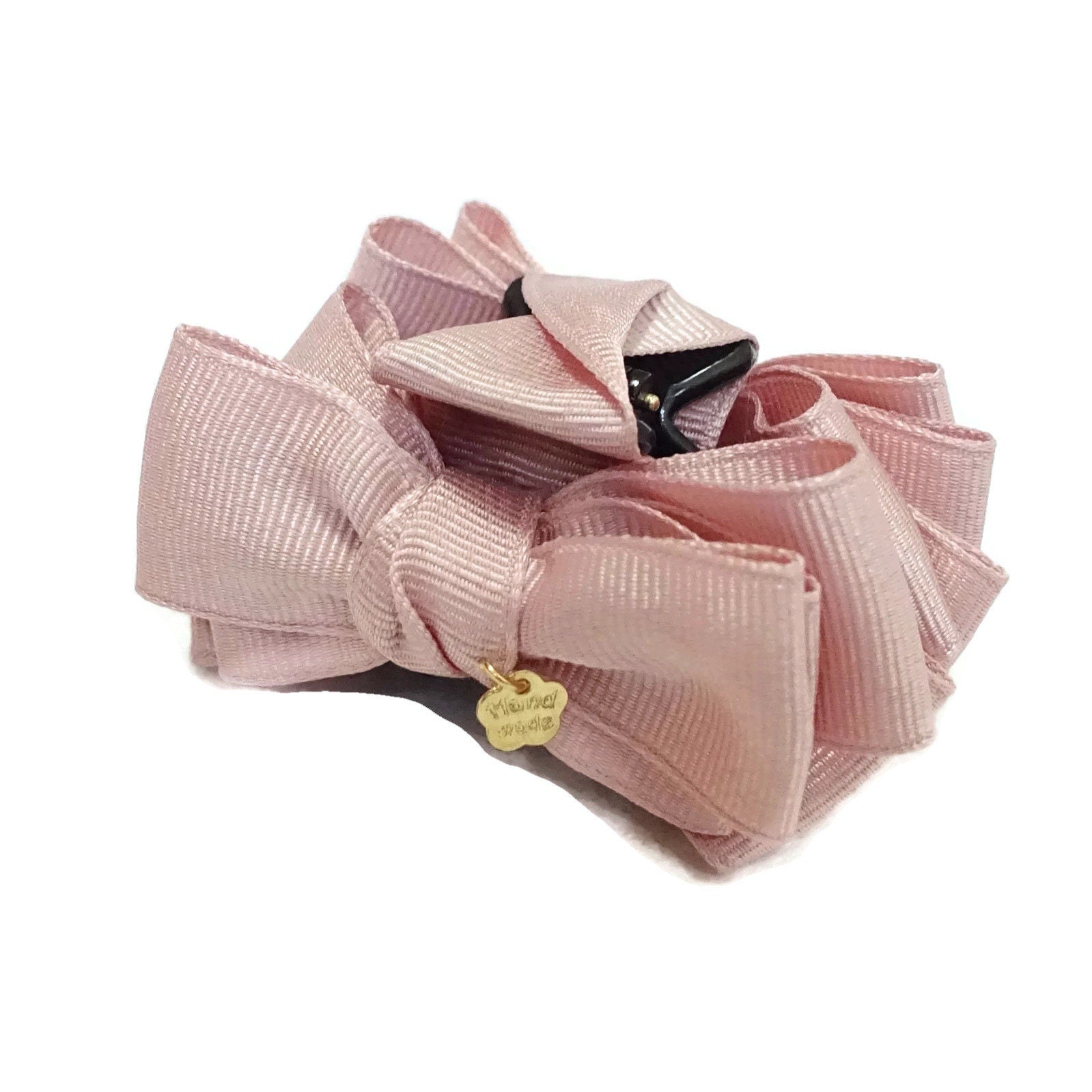 VeryShine Pink Grosgrain Fabric Multi Wing Bow Hair Jaw Claw Mini Hair Clamp  Small Hair Claw Accessories