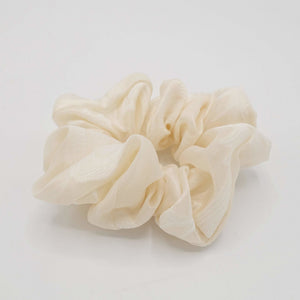VeryShine plant jacquard pattern scrunchies hair elastic leaves scrunchy for women