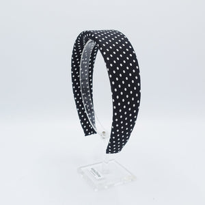 VeryShine polka dot print padded headband for women