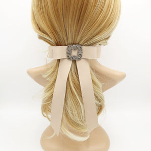 VeryShine rhinestone buckle hair bow jeweled women hair accessory