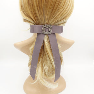 VeryShine rhinestone buckle hair bow jeweled women hair accessory