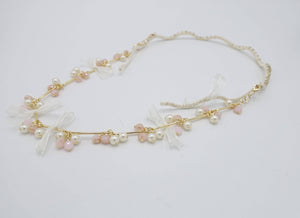 VeryShine rhinestone necklace bridal headband