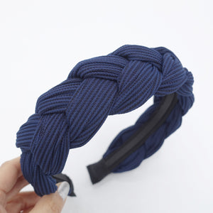 VeryShine rib braided headband