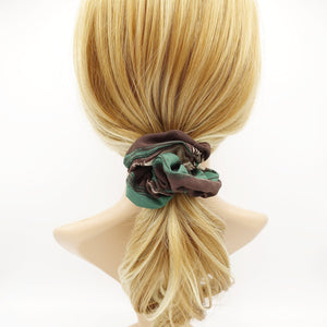 VeryShine rough stripe scrunchies colorful elastic hair scrunchy women hair accessory