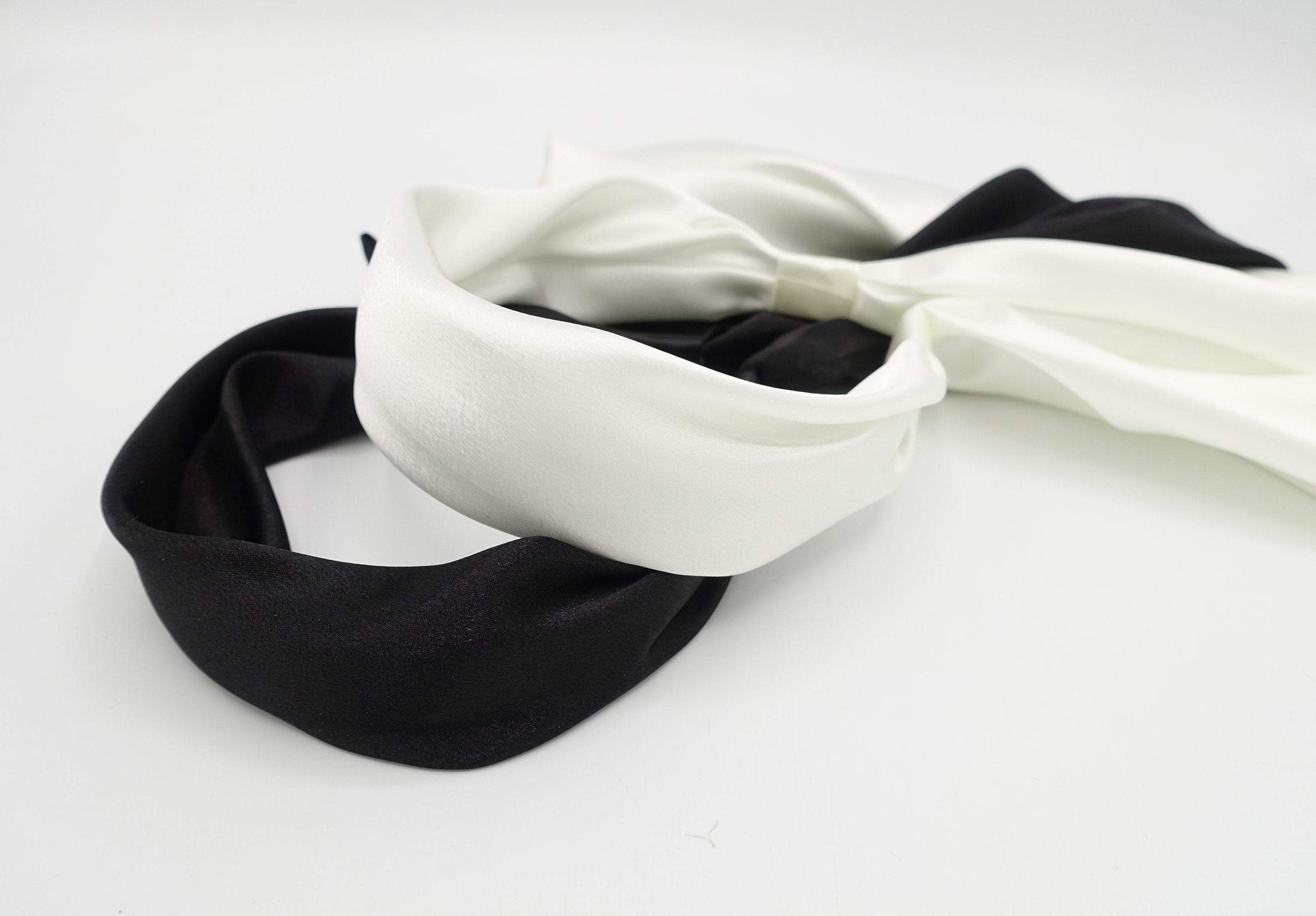VeryShine satin tail knot headband multi-style hairband for women