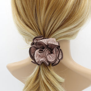VeryShine scrunchies/hair holder Indi pink glittering scrunchies pleated women scrunchies hair elastic scrunchy for women