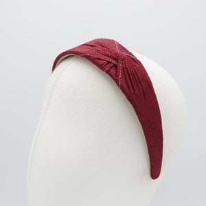 VeryShine side twist suede fabric headband solid basic casual hairband women hair accessories