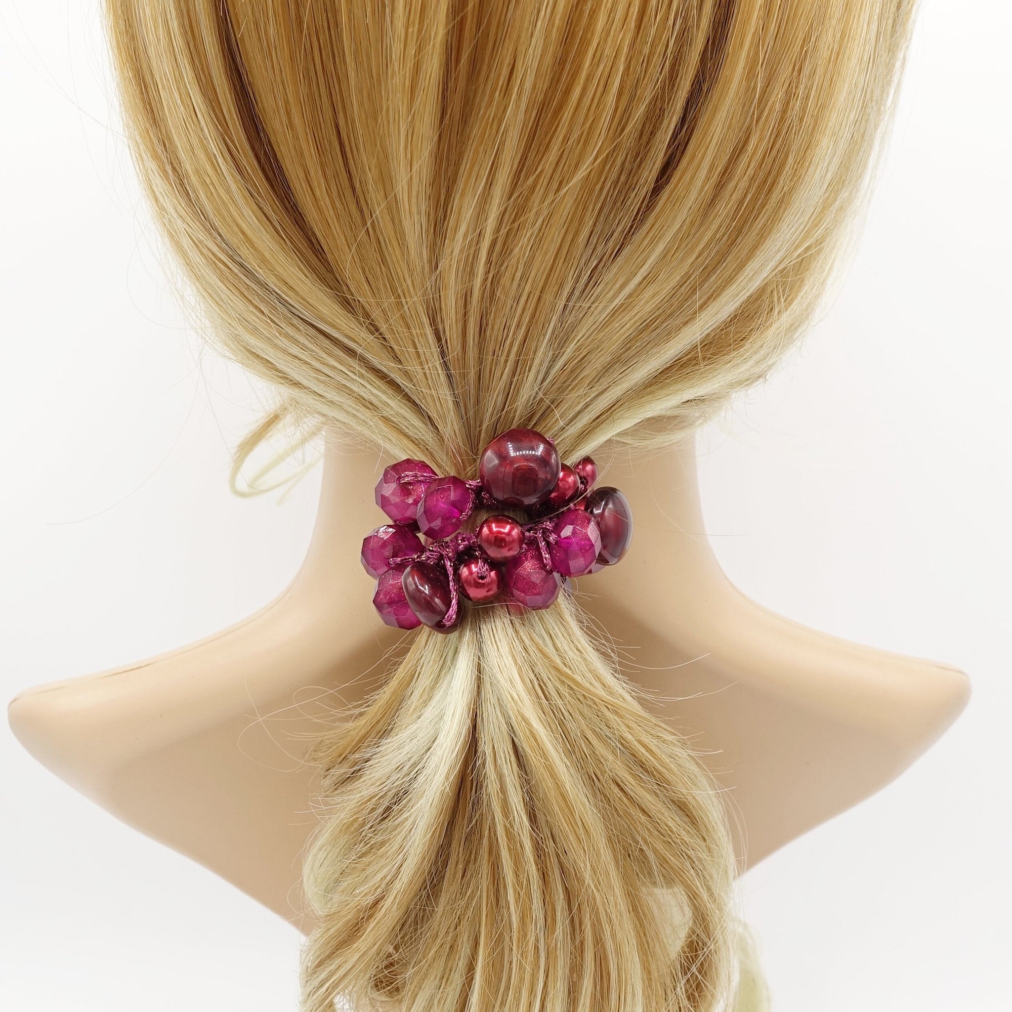 VeryShine sleek ball polyhedron ornament beaded  women hair accessories