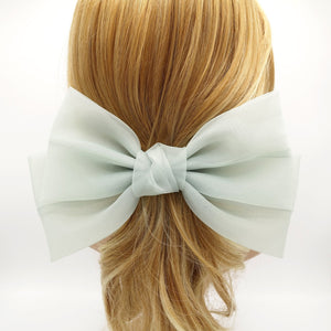 VeryShine Texas organza hair bow big stylish bow hair accessories for women